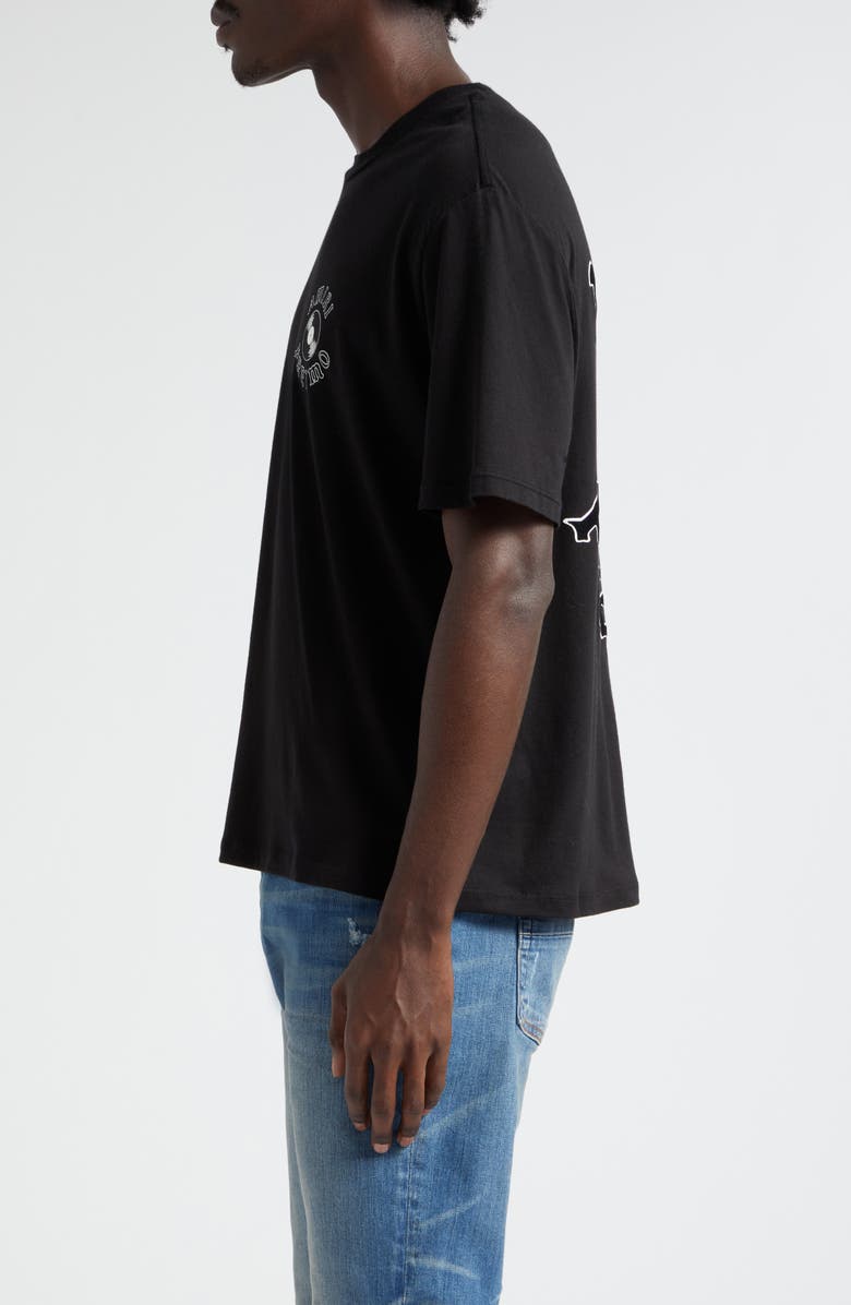 AMIRI x Premier Records Cotton Graphic T-Shirt, Alternate, color, Black