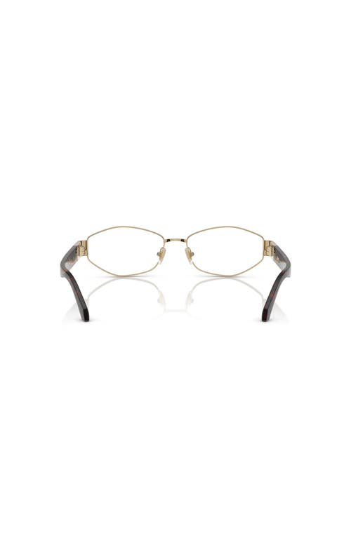 Versace 53mm Irregular Optical Glasses In Multi