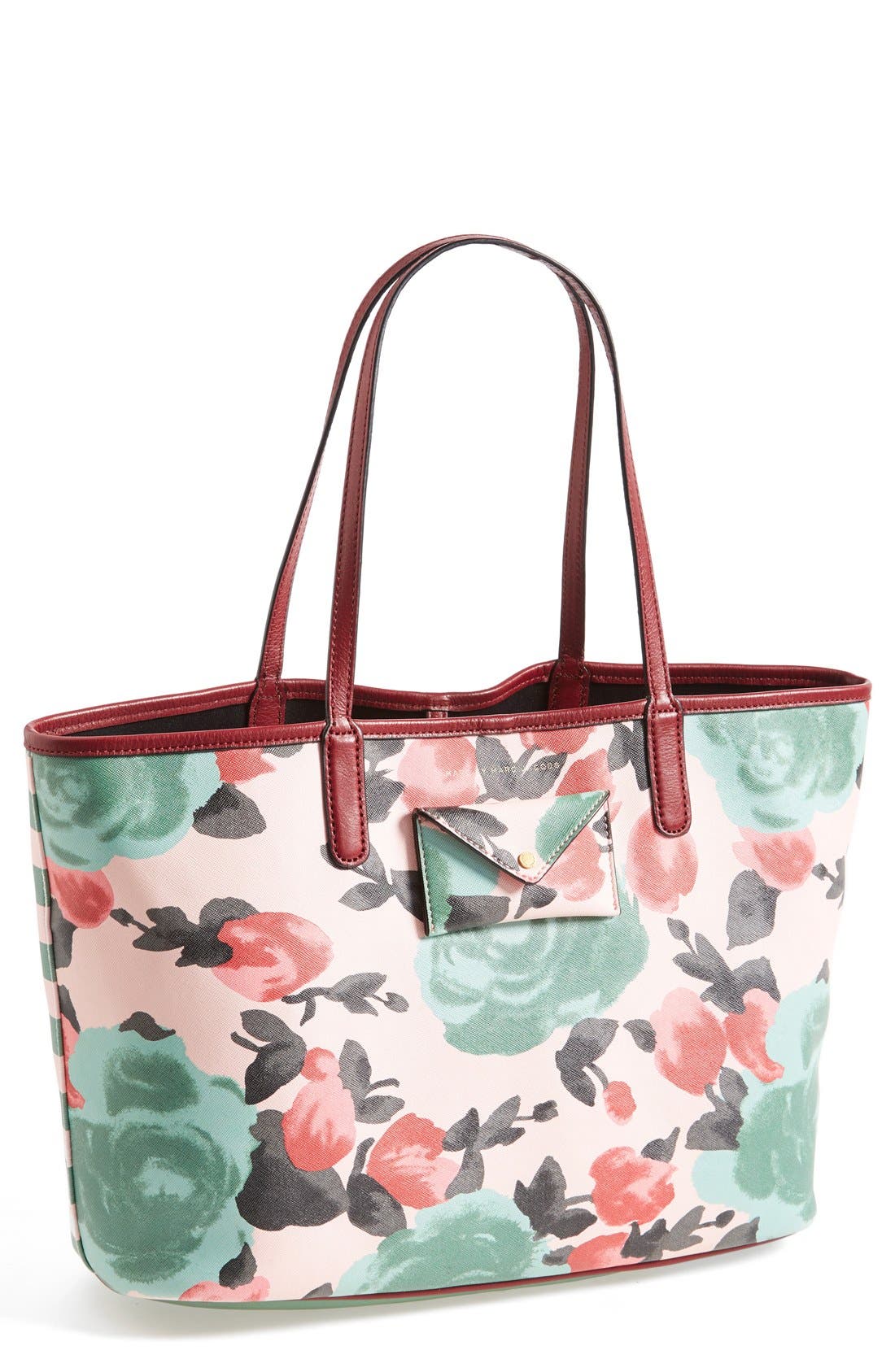 MARC BY MARC JACOBS 'Metropolitote' Tote, Main, color, DESERT ROSE MULTI