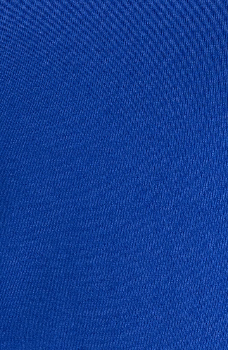 Loveappella Asymmetric Drape Top, Alternate, color, Royal