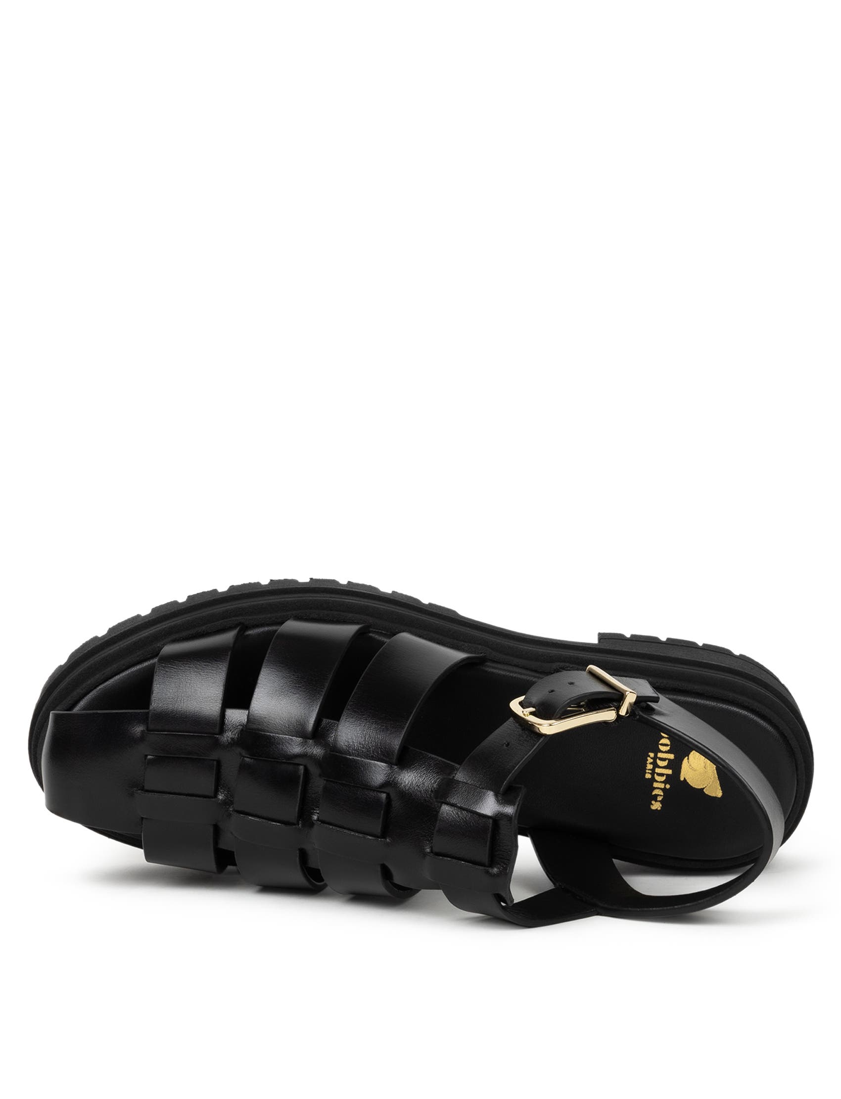 Billy Flat Sandals, Alternate, color, Absolute Black