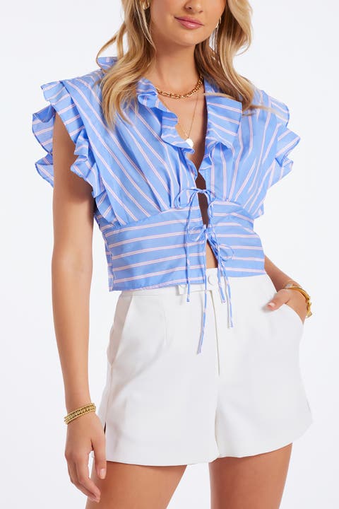 Raphael Ruffle Top