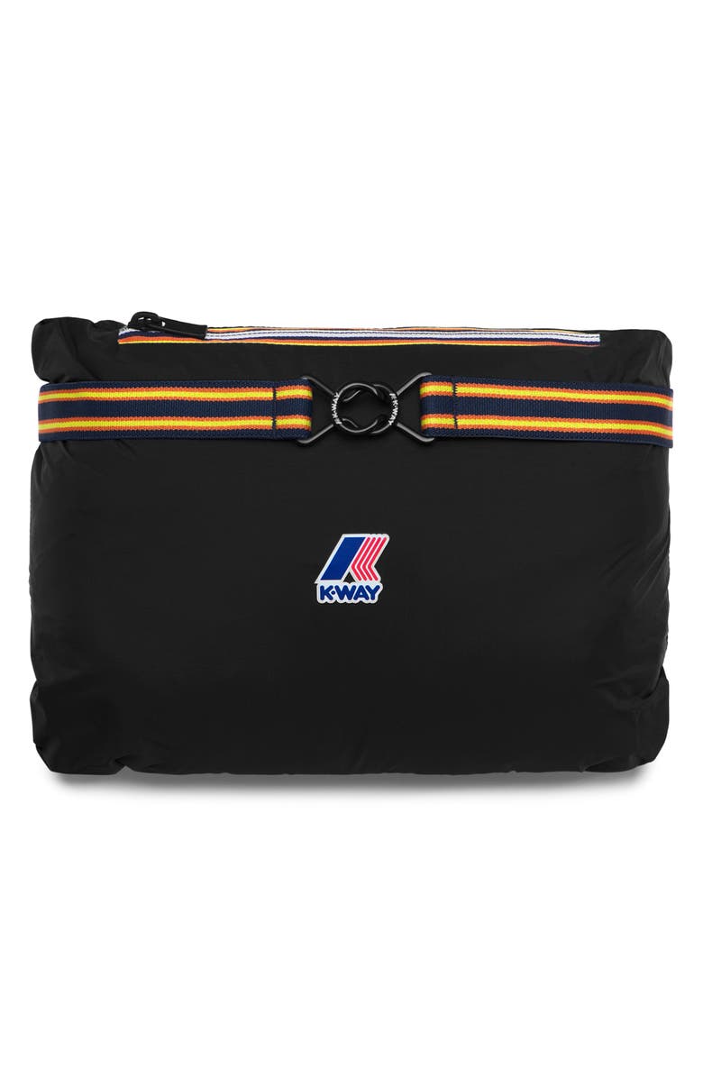 K-Way Le Vrai 4.0 Claude Warm Water Repellent Jacket, Alternate, color, Black Pure