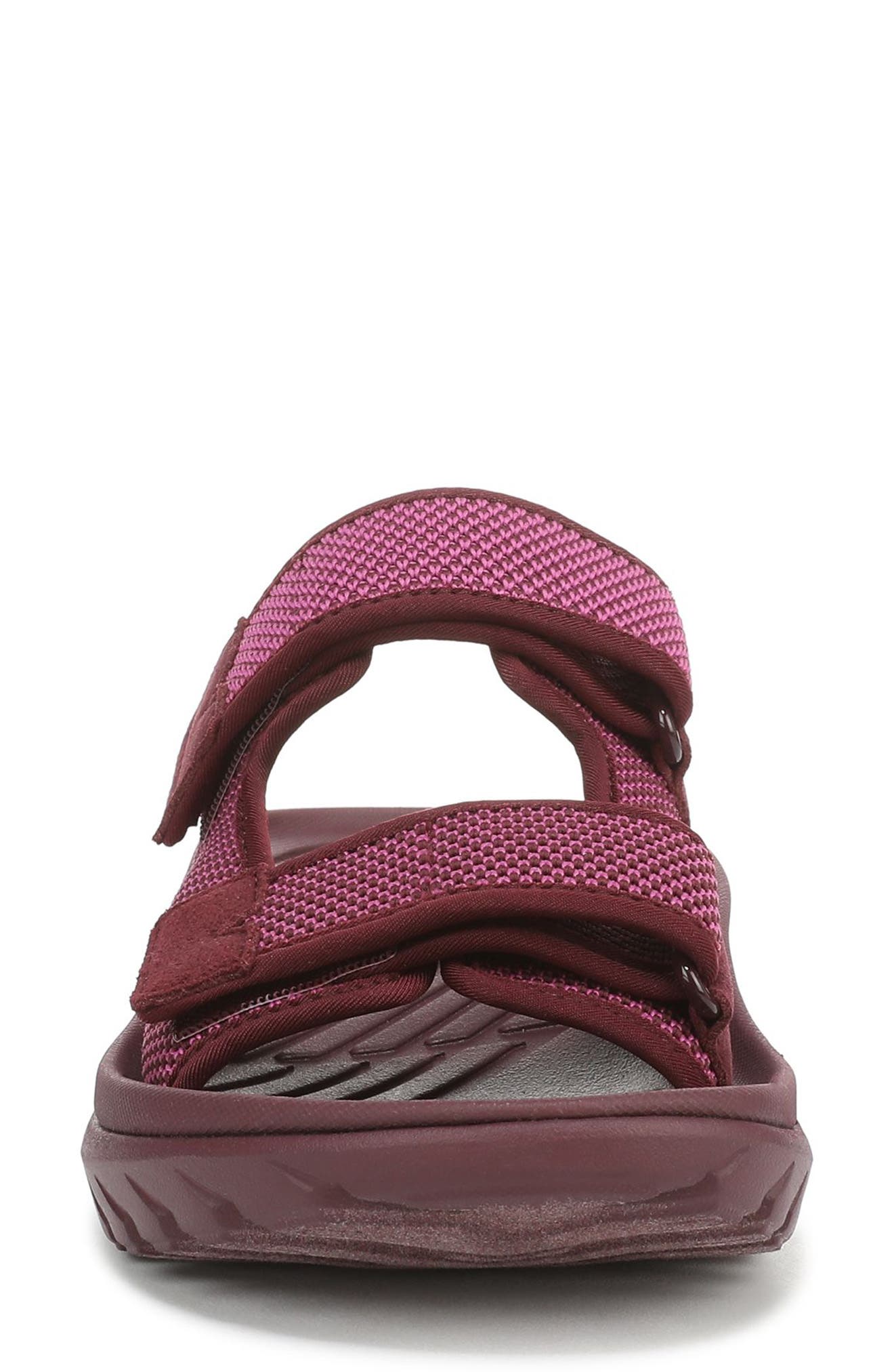 Vionic Hope RX Recovery Sandal, Alternate, color, Cherry Jubilee