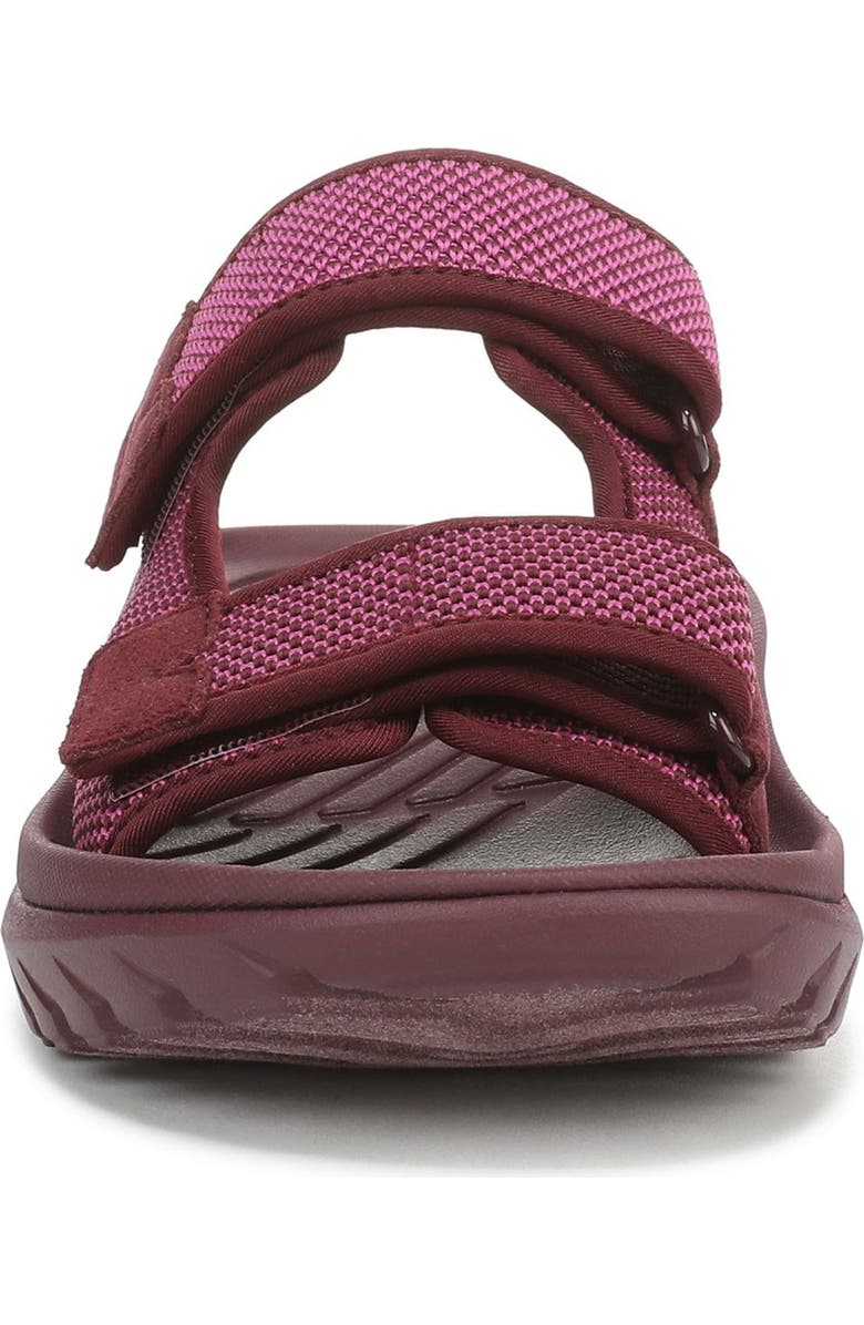 Vionic Hope RX Recovery Sandal, Alternate, color, Cherry Jubilee