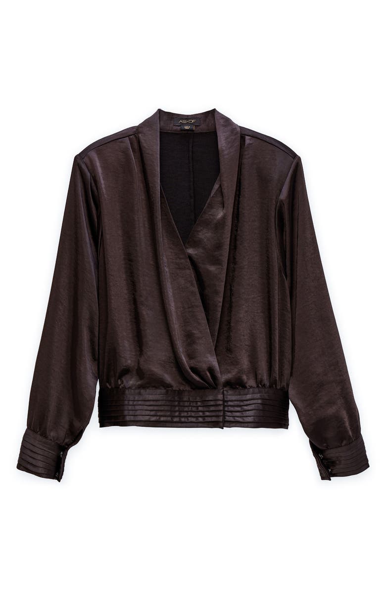 AS by DF Crema Wrap Blouse, Alternate, color,