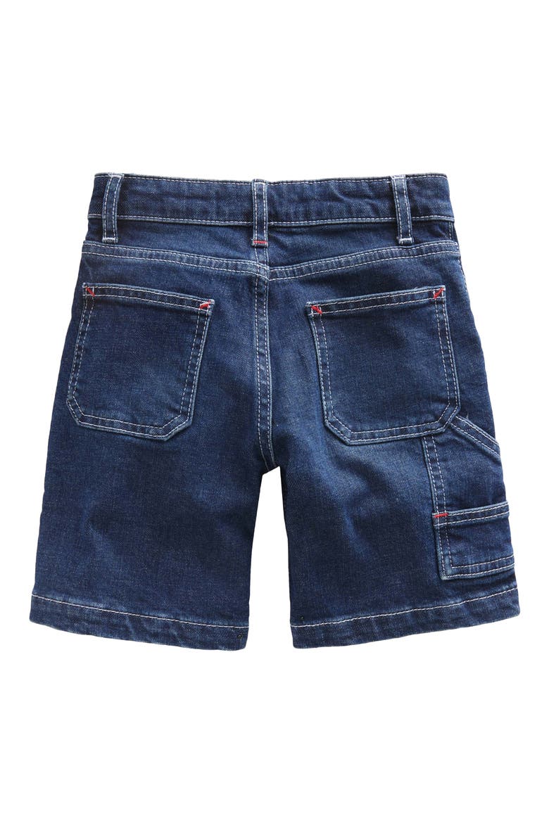 Kids' Carpenter Shorts, Alternate, color, MID WASH