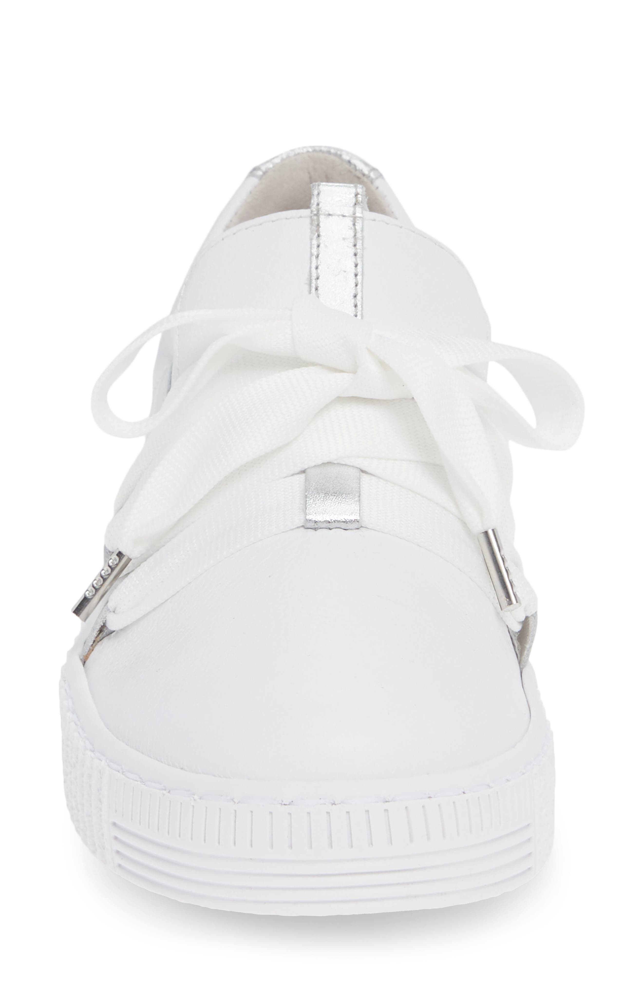 Gabor Lace Up Sneaker, Alternate, color, 