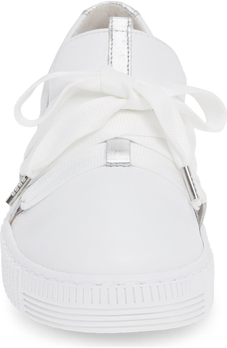 Gabor Lace Up Sneaker, Alternate, color,