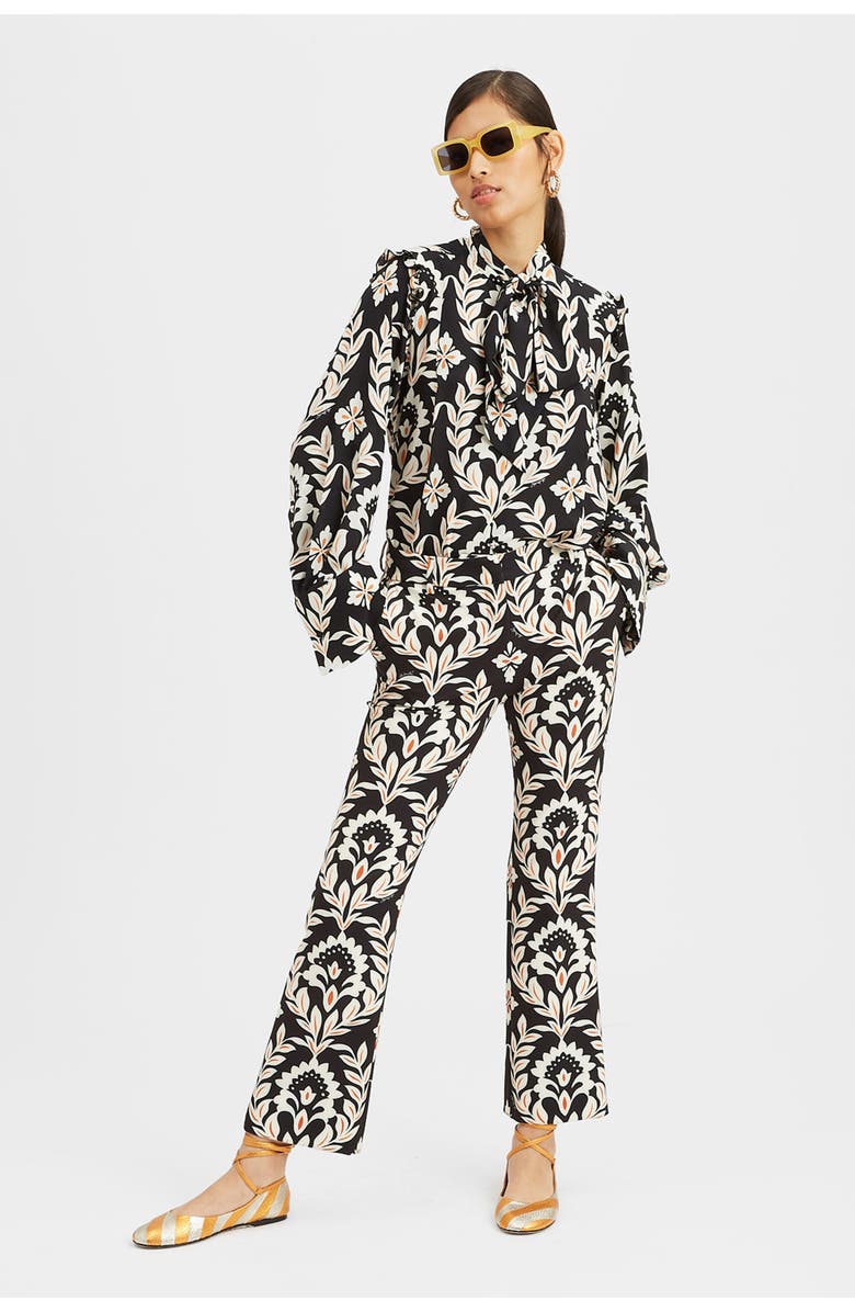 La DoubleJ 24/7 Pants Ghirlanda Black, Main, color, Ghirlanda Black