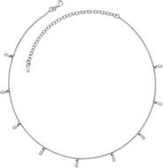 Lucy Quartermaine Mini Drop Choker Style Necklace