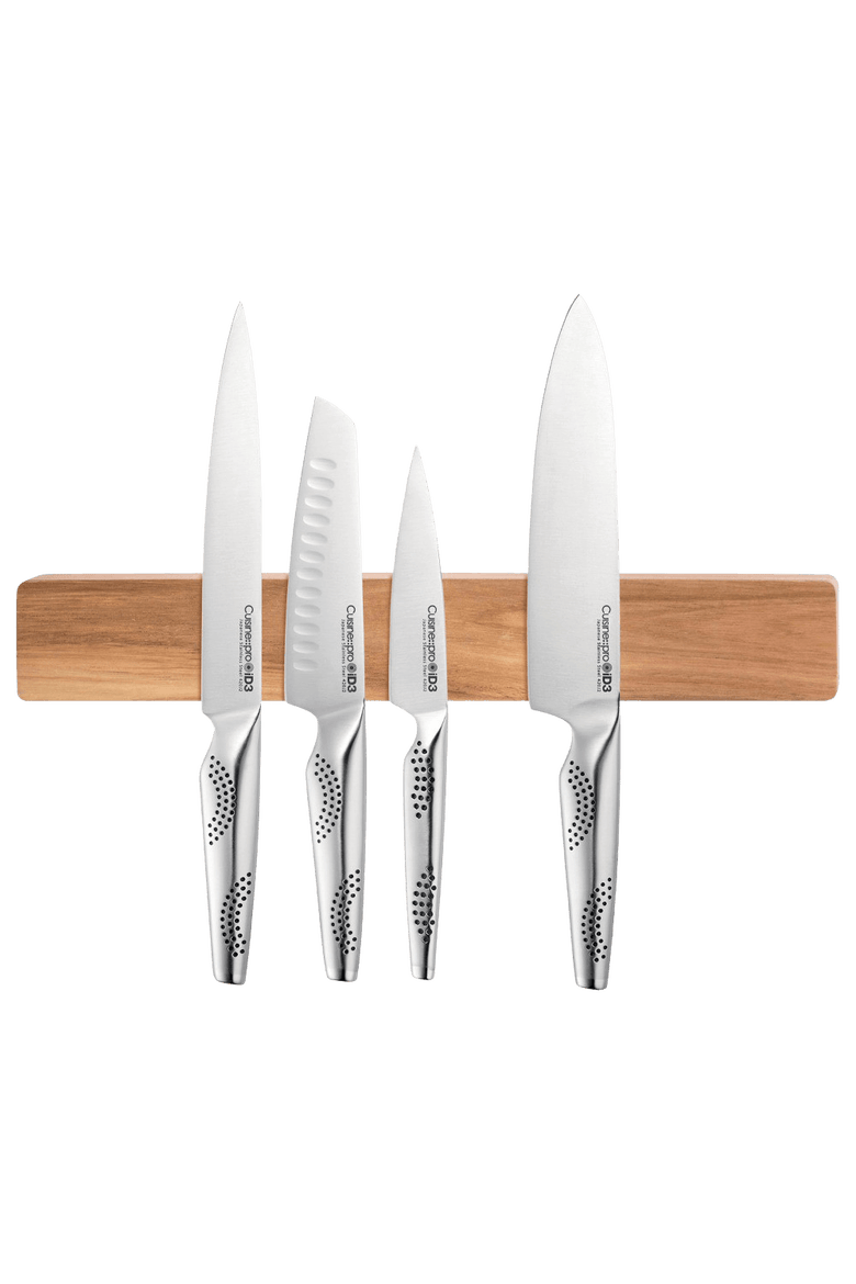 iD3® Magnetic Knife Holder 15.5" Acacia, Main, color, Black
