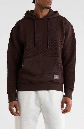 Geometric Textured Hoodie