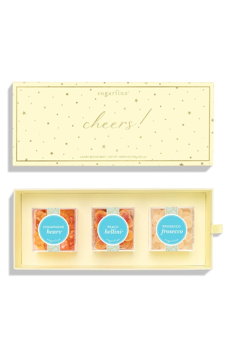 Cheers 3-Piece Candy Bento Box, Main, color, NO COLOR
