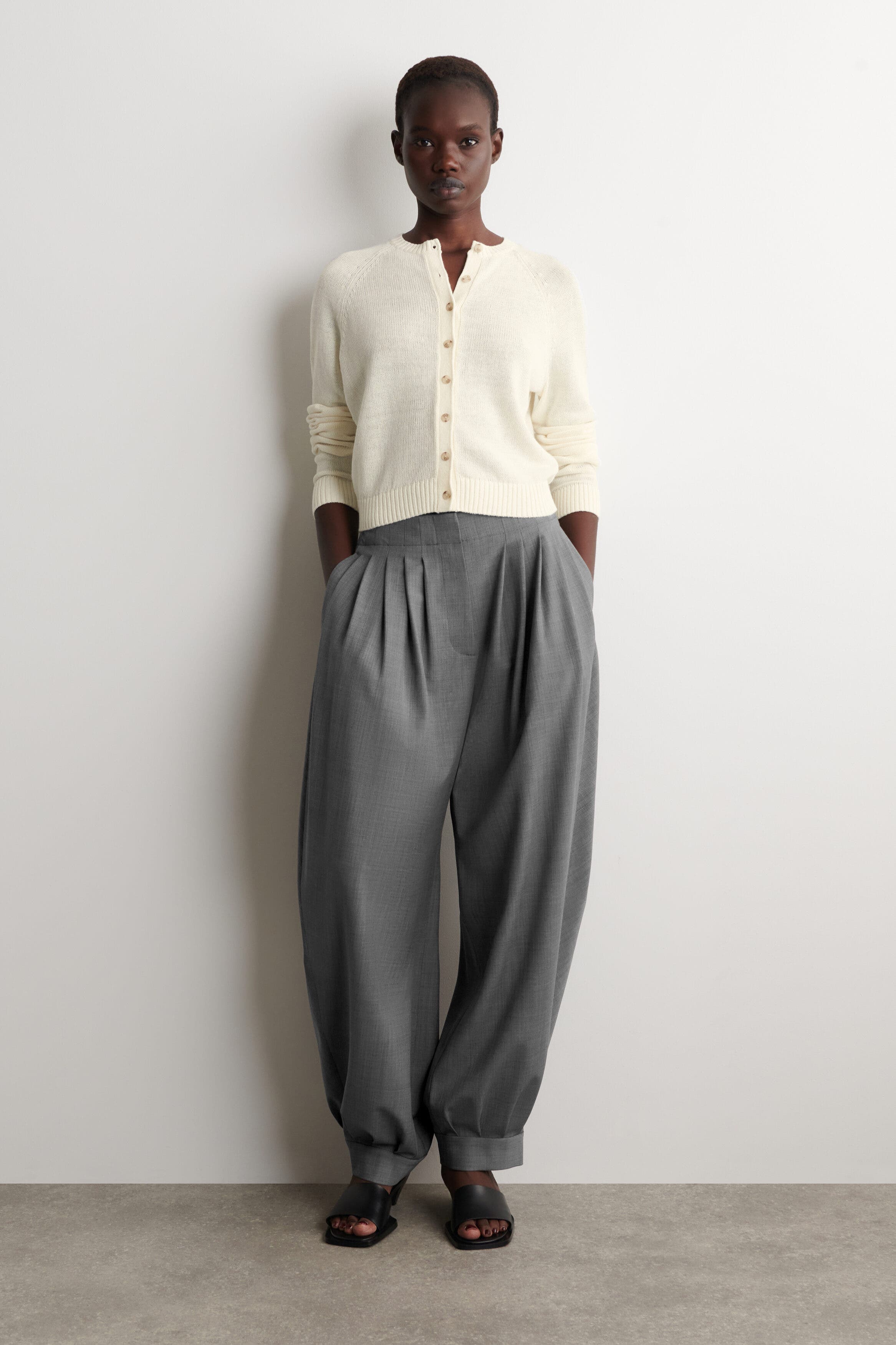 Knitted Linen Cardigan - image 2