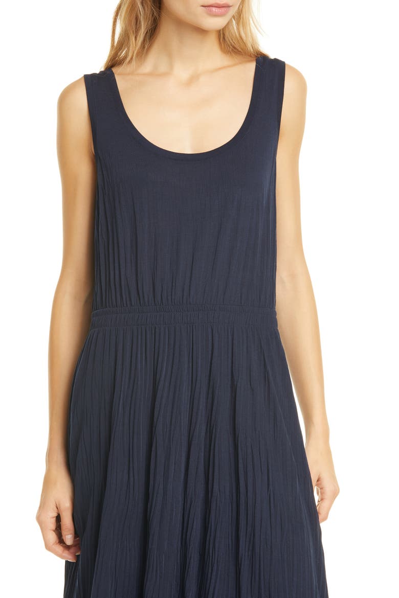 Scoop Neck Tank Dress, Alternate, color, COASTAL