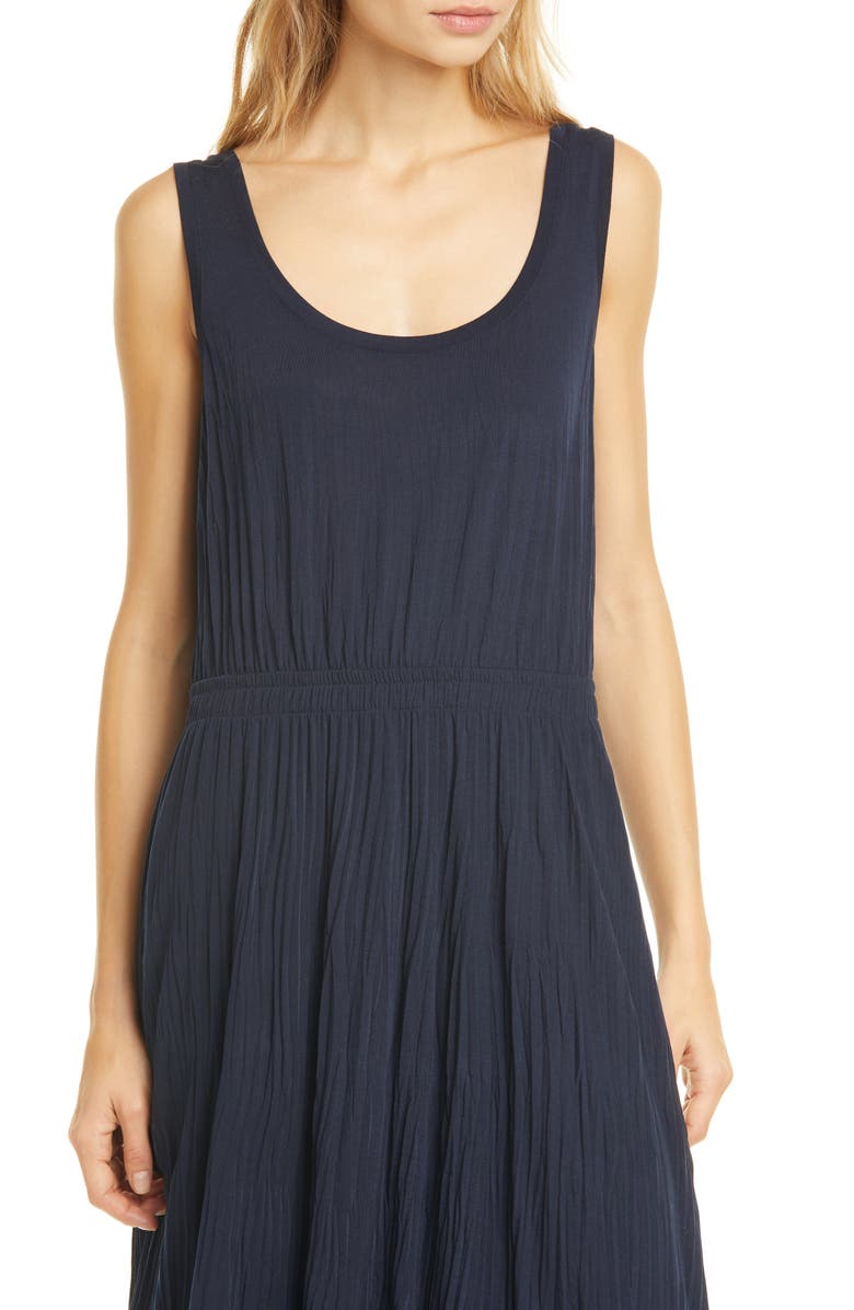 Vince Scoop Neck Tank Dress, Alternate, color, 