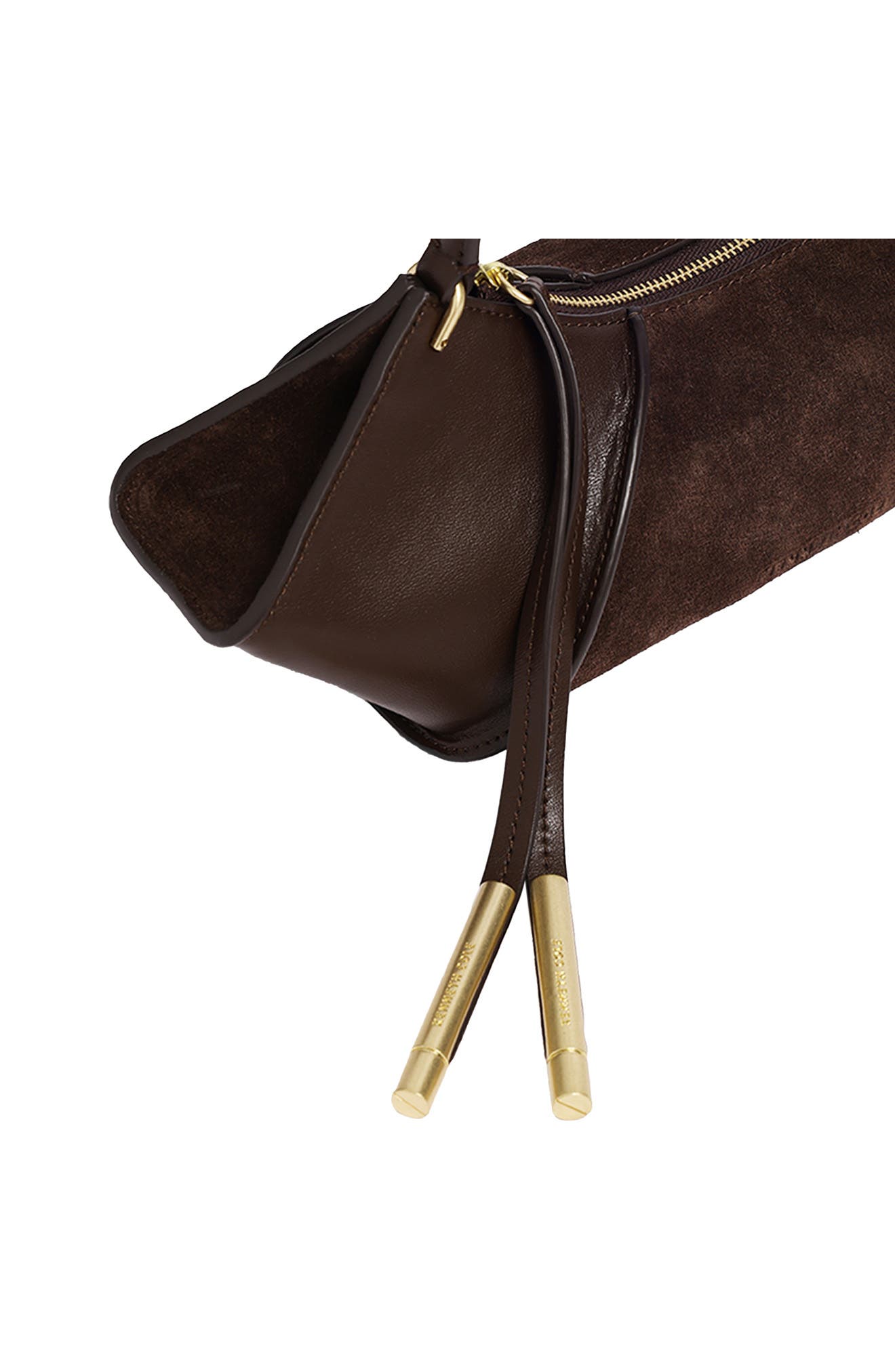Crosby Leather Shoulder Bag, Alternate, color, CHOCOLATE