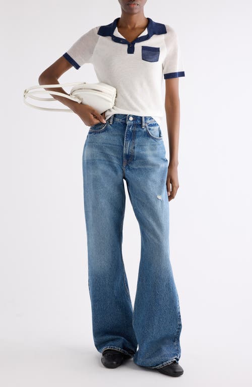 Acne Studios Kout Transparent Top In White