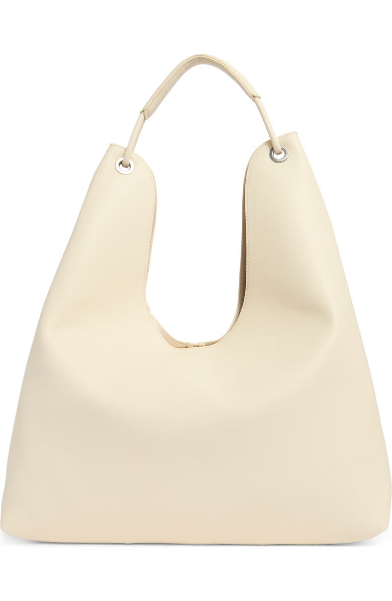 BCBG Soft Slouchy Hobo Bag, Main, color, Cloud
