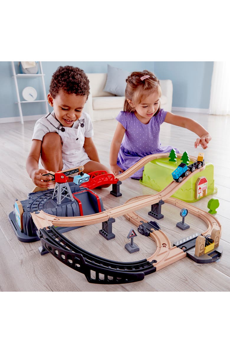 Hape Railway Bucket Builder Set, Alternate, color, Grey