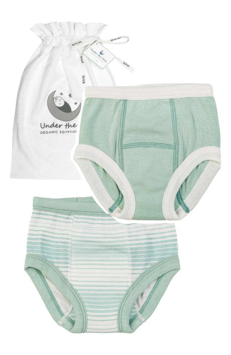 Under the Nile 2-Piece Organic Cotton Training Pants Set, Main, color, 