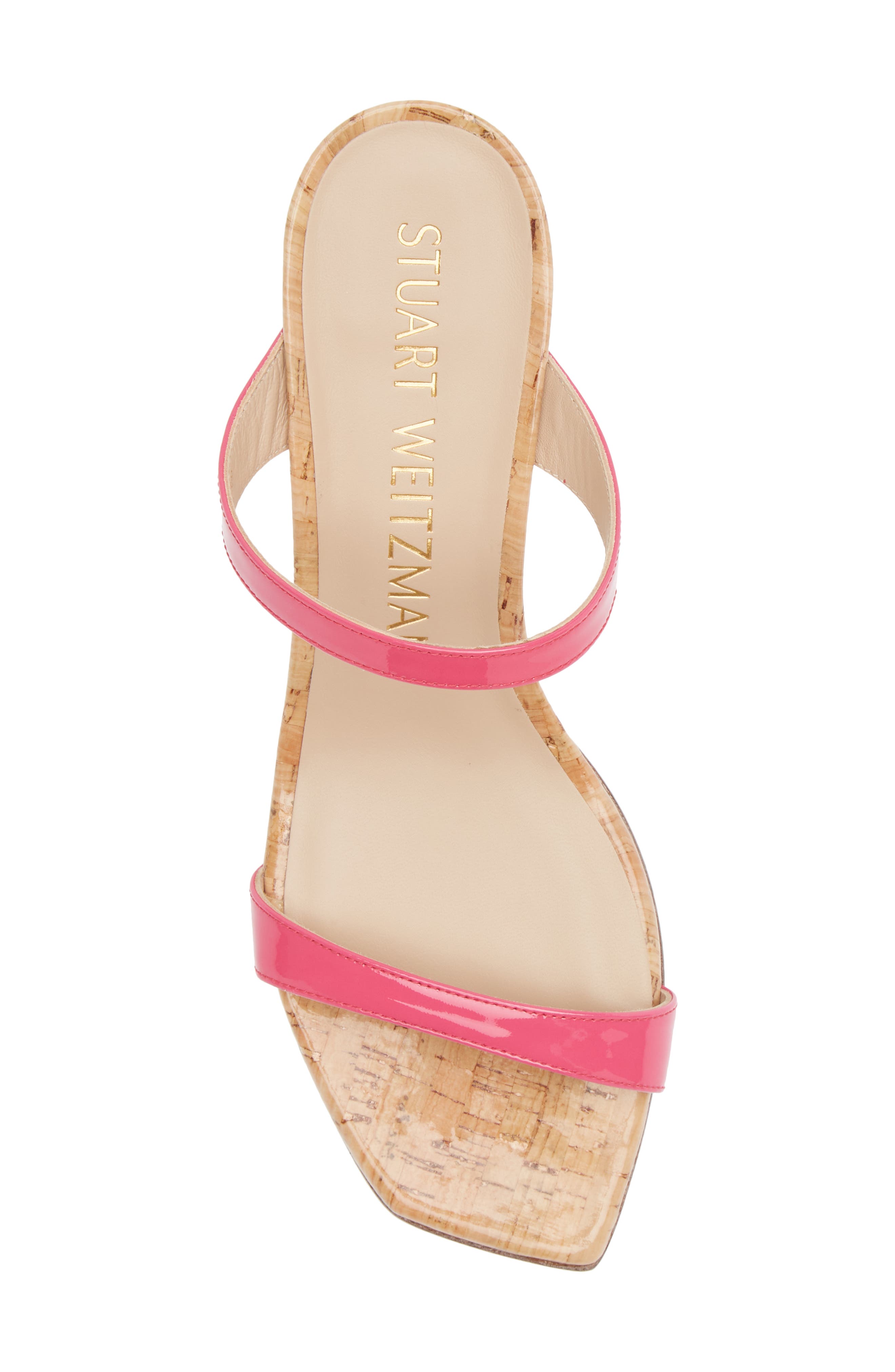 Aleena Wedge Slide Sandal, Alternate, color, MAGENTA