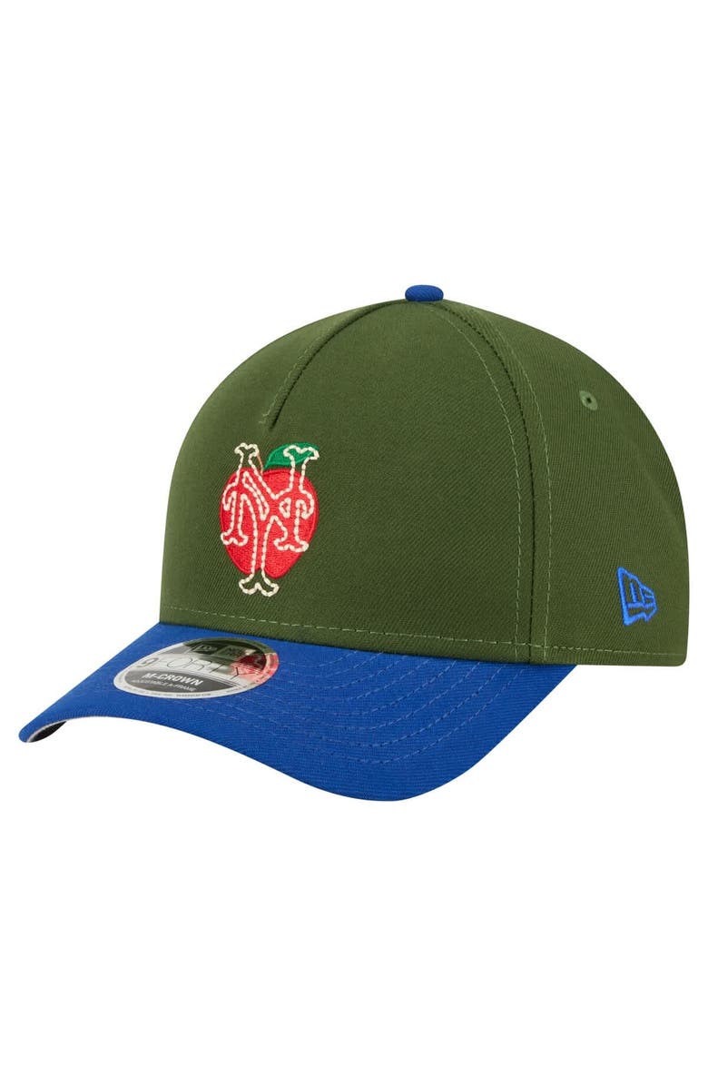 New Era Men's New Era Dark Green New York Mets City Feature 9FORTY A-Frame Adjustable Hat, Main, color, 