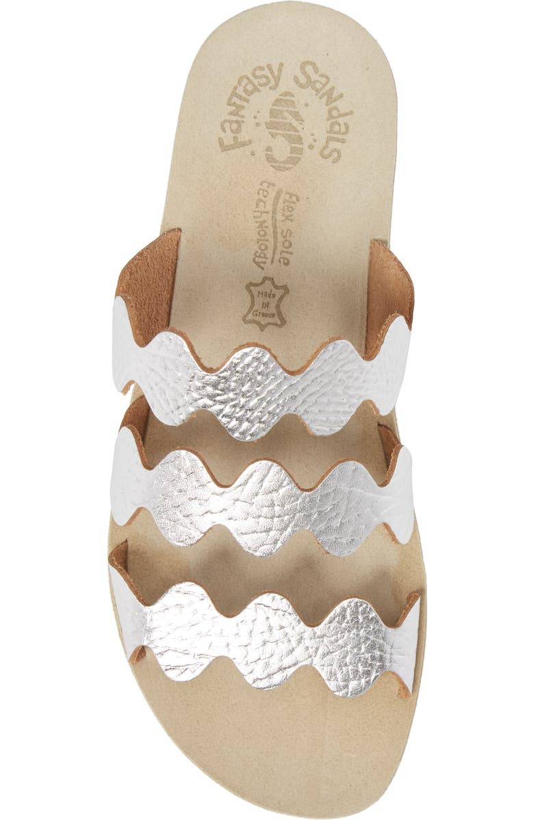 Fantasy Sandals Waves Slide Sandal, Alternate, color,