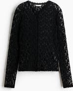 H&M Lace-look Cardigan