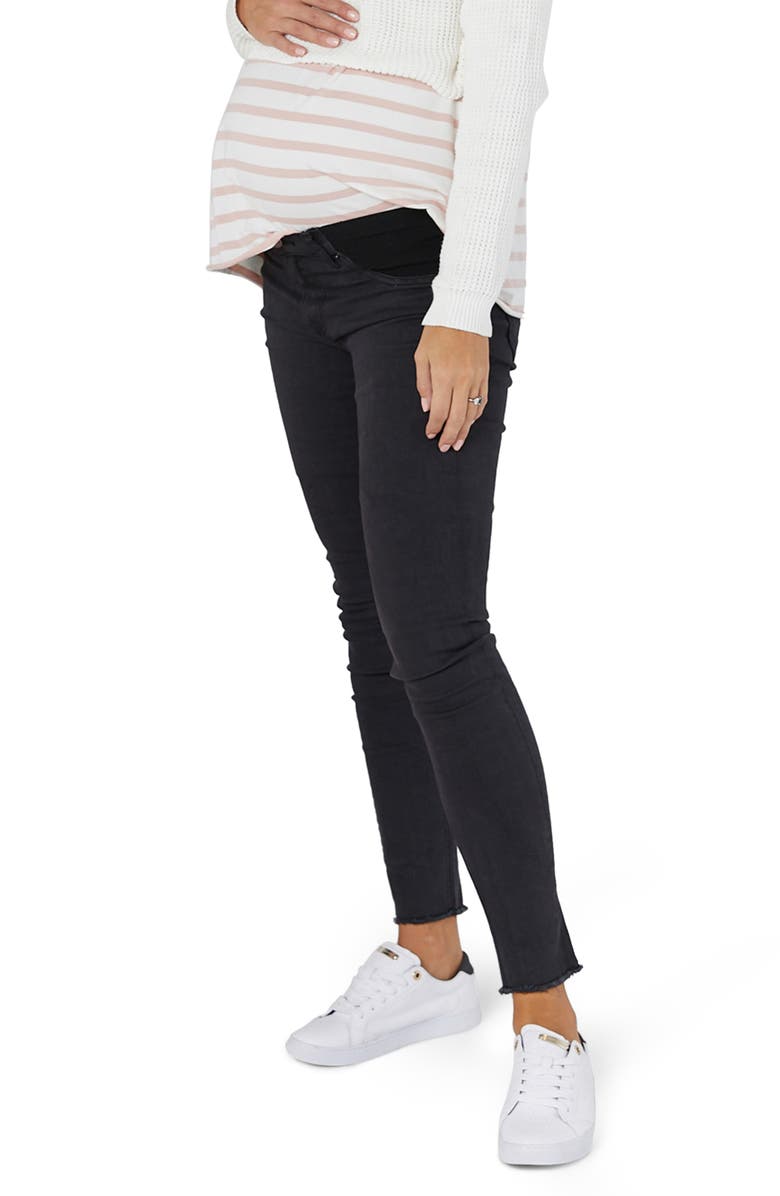 LEGOE. Romeo Maternity Jeans, Alternate, color, 