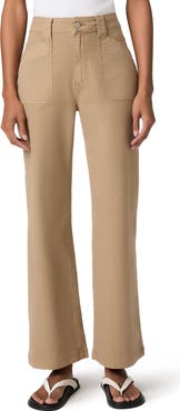 PAIGE Ari High Waist Wide Leg Utility Pants