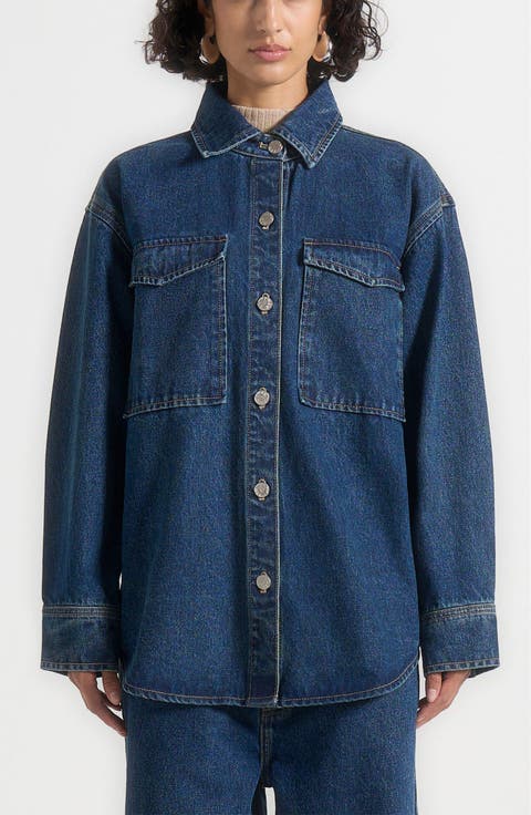 Joy Denim Oversized Shirt