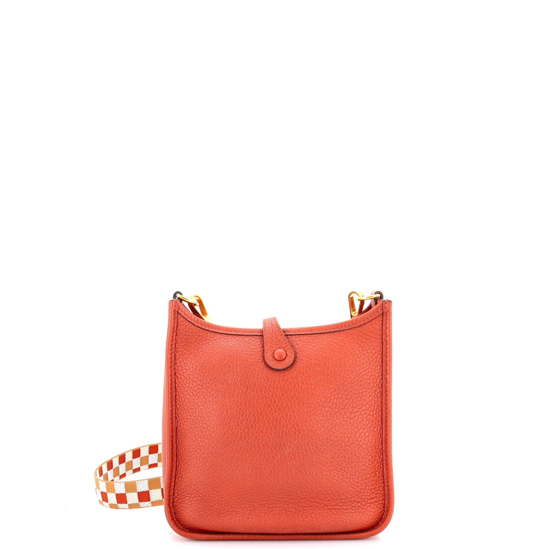 Pre-Owned Hermes Evelyne Bag Gen III Clemence TPM, Alternate, color, Cuivre