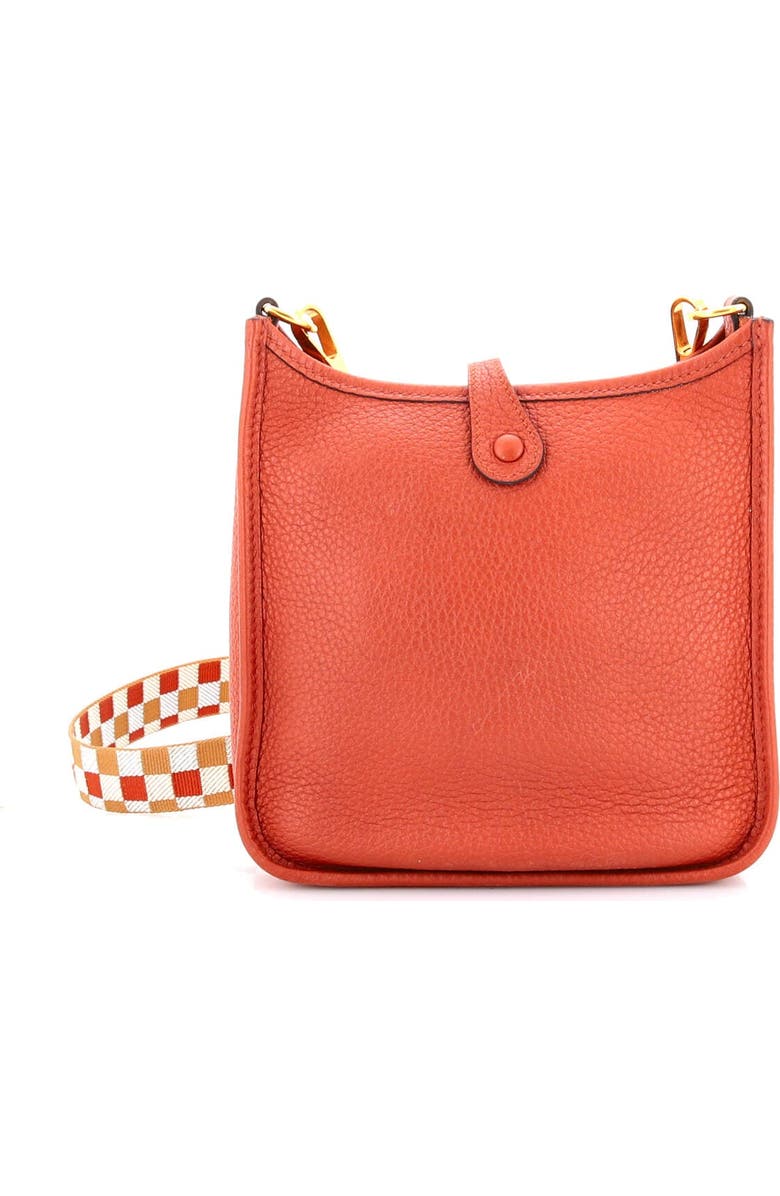 Pre-Owned Hermes Evelyne Bag Gen III Clemence TPM, Alternate, color, Cuivre