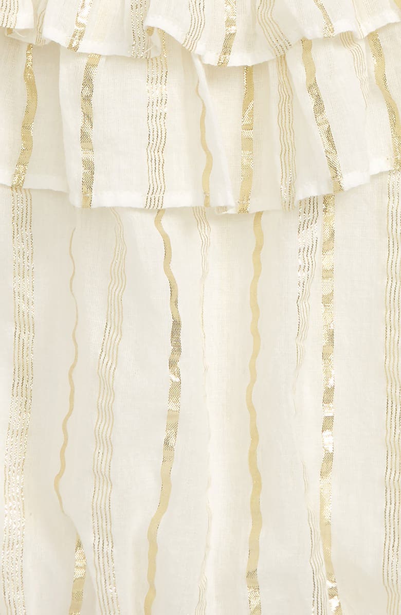 Tucker + Tate Ruffle Sparkle Top, Alternate, color, 