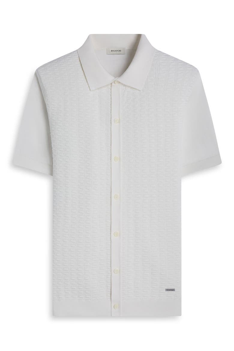 Short Sleeve Cardigan, Alternate, color, CHALK