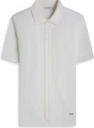 Bugatchi Short Sleeve Cardigan