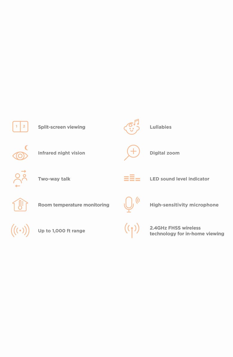 Motorola VM50G-2 5 Motorized Pan/Tilt Video Baby Monitor Set, Alternate, color, 