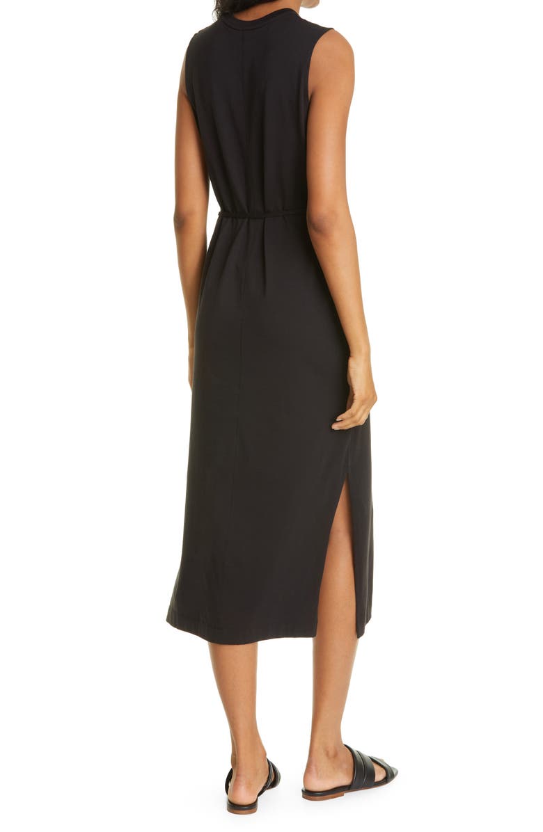 Vince Sleeveless Pima Cotton Maxi Dress, Alternate, color, 