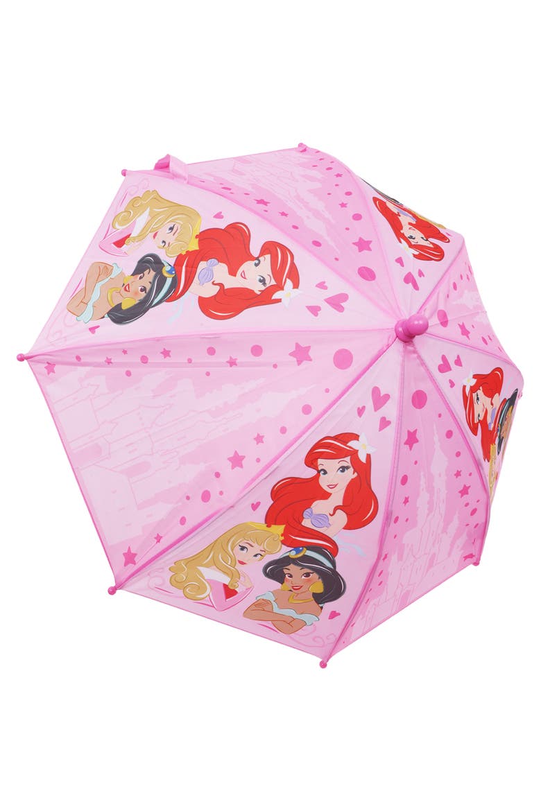 Princess Castle Kids Umbrella, Alternate, color, MULTI