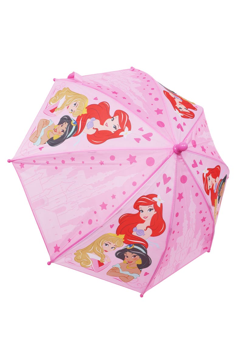 Disney Princess Castle Kids Umbrella, Alternate, color, Multi