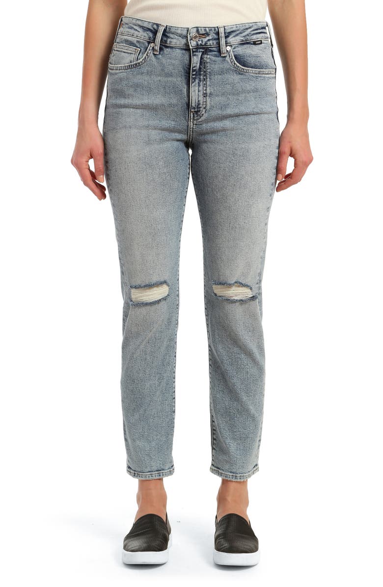 Mavi Jeans Soho Ankle Girlfriend Jeans, Main, color, 