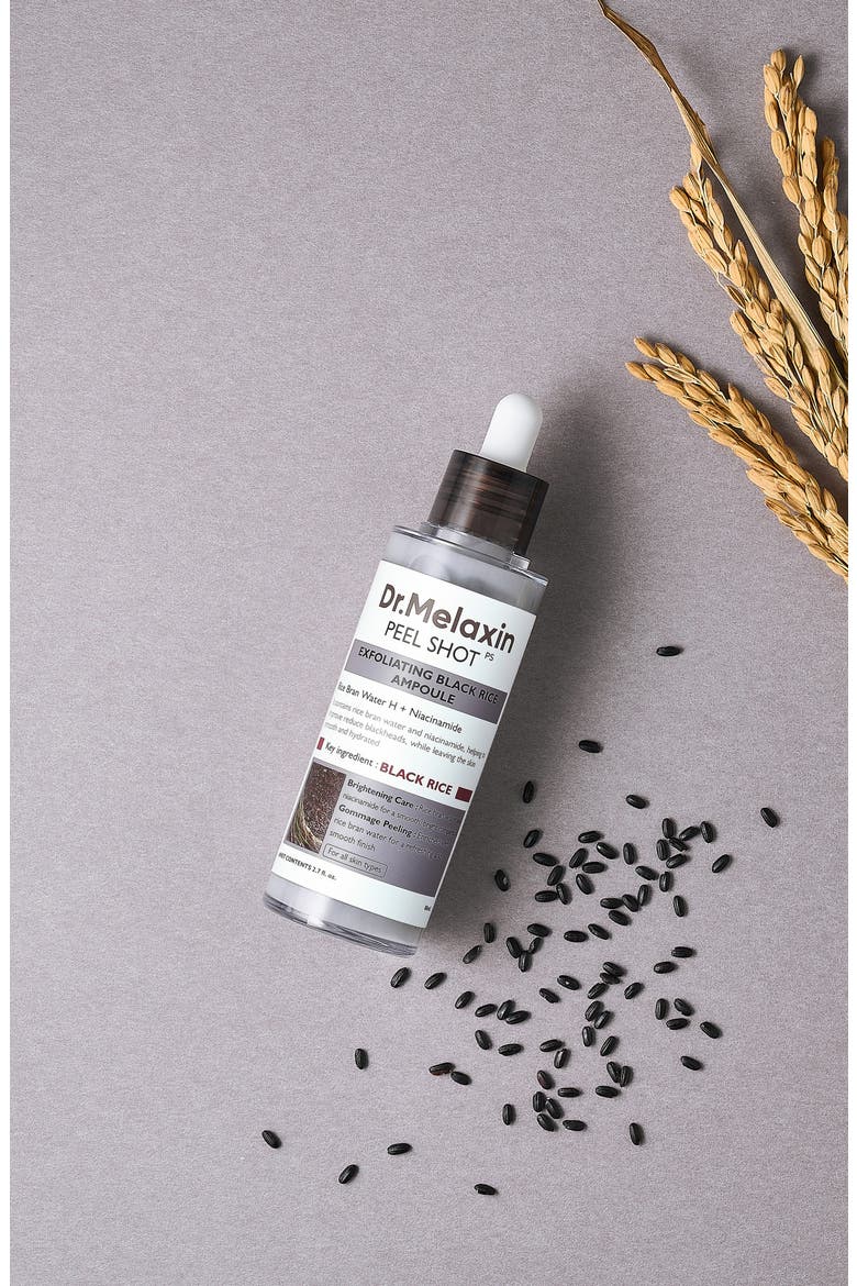 Peel Shot Exfoliating Black Rice Ampoule, Alternate, color, NO COLOR