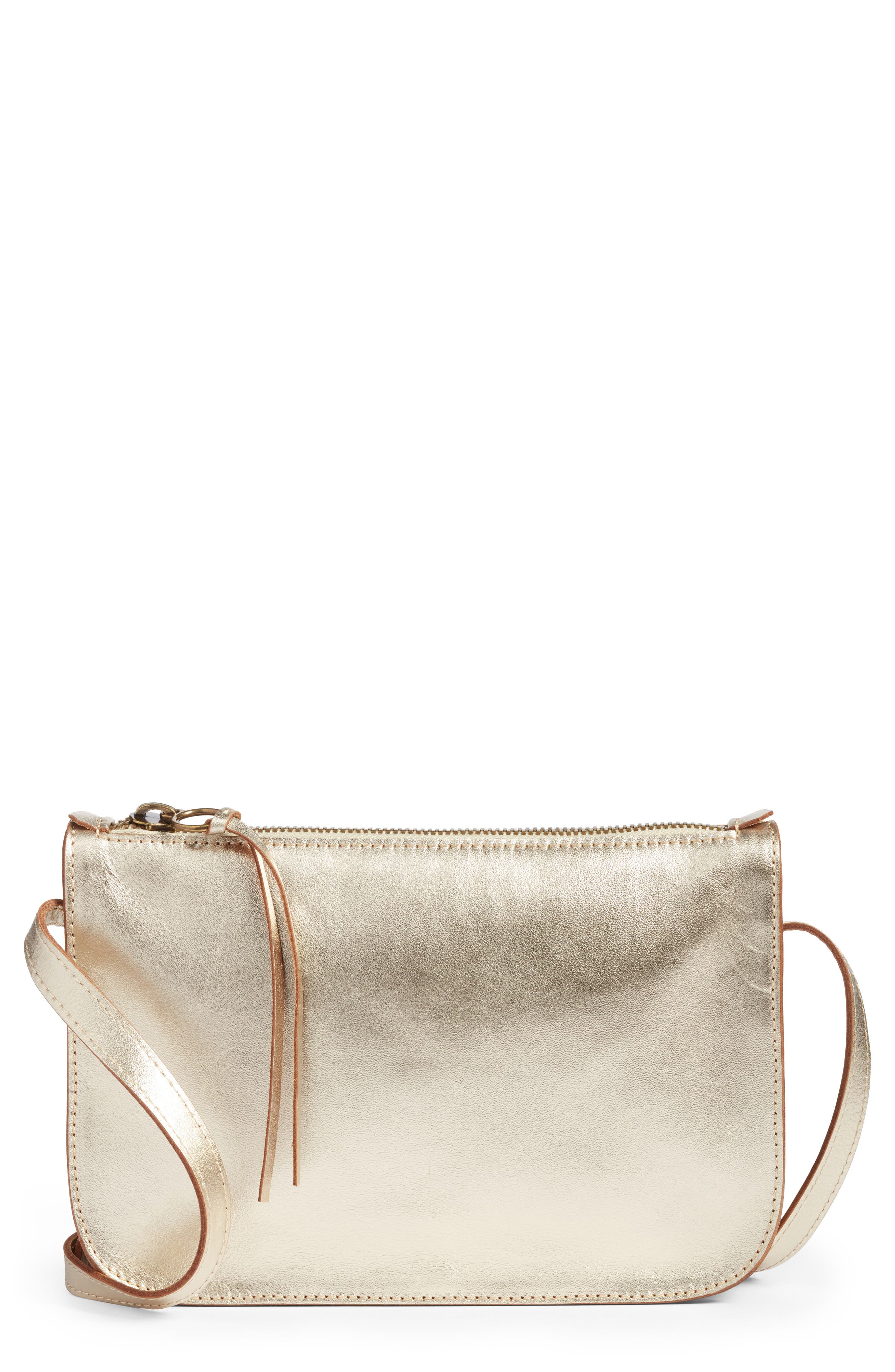 Madewell Leather Crossbody Bag, Main, color, 