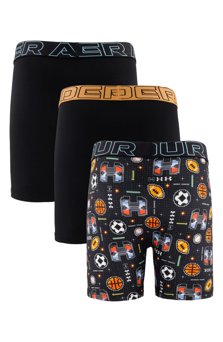 Under Armour Assorted 3-Pack UA Performance Tech<sup>™</sup> Boxer Briefs, Alternate, color, 