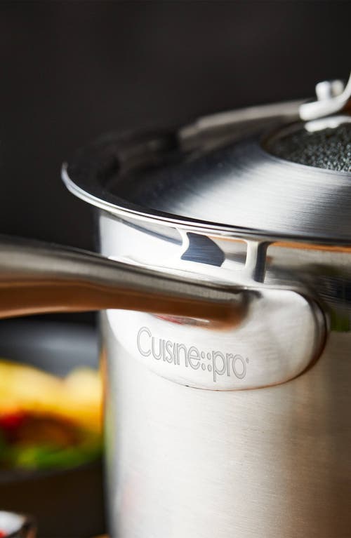 Cuisine::pro ® Id3® Ss 3.7 Qt. Saucepan With Lid In Silver