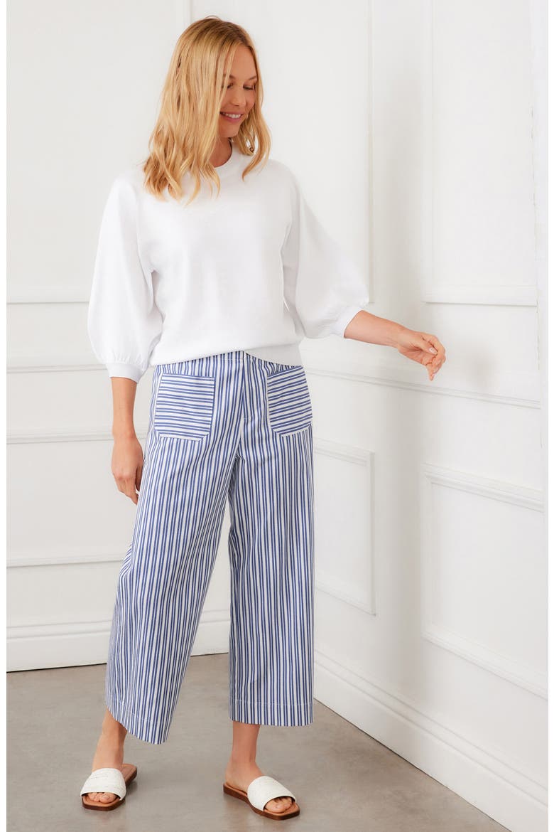 Puff Sleeve Sweater, Alternate, color, WHITE