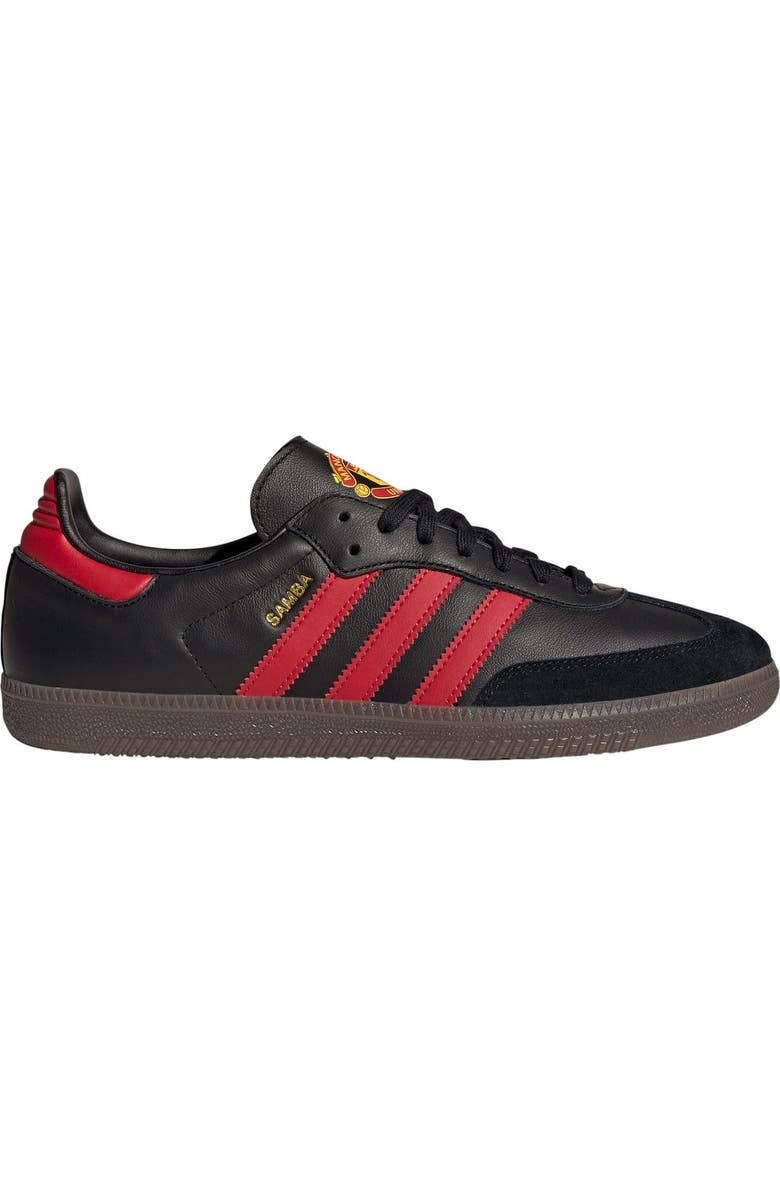 adidas Men's adidas Black Manchester United Team Samba Shoes, Alternate, color,