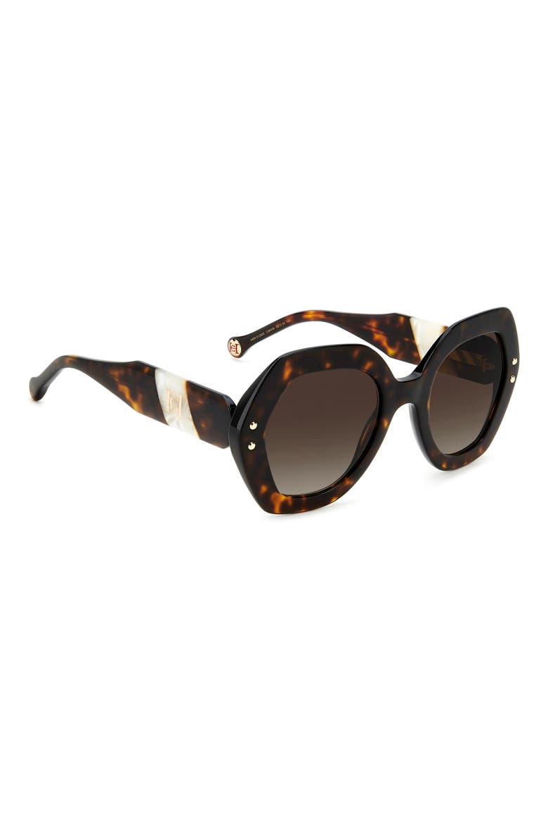 52mm Square Sunglasses, Alternate, color, 0C9K-HA